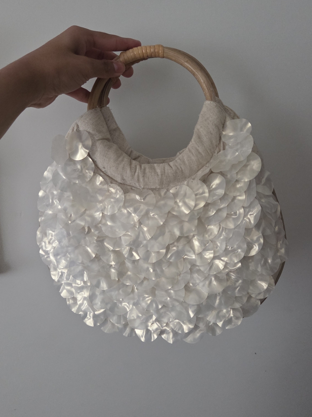 Aldo Shell Moon Shape Purse